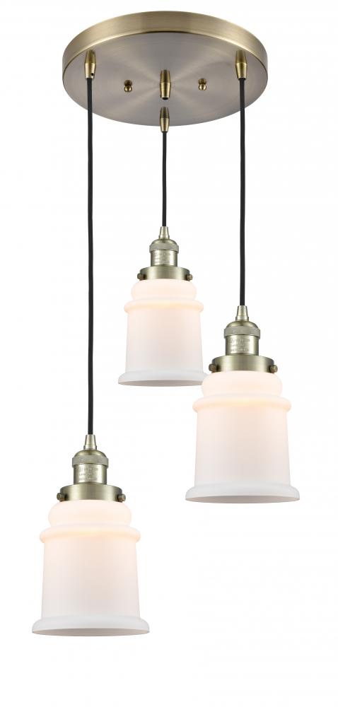Canton 3 Light Multi-Pendant