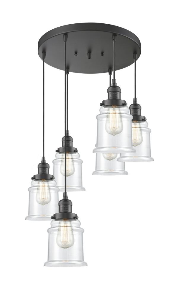 Canton 6 Light Multi-Pendant