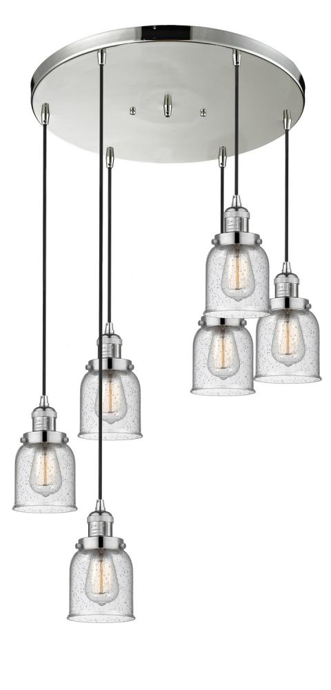 Small Bell 6 Light Multi-Pendant