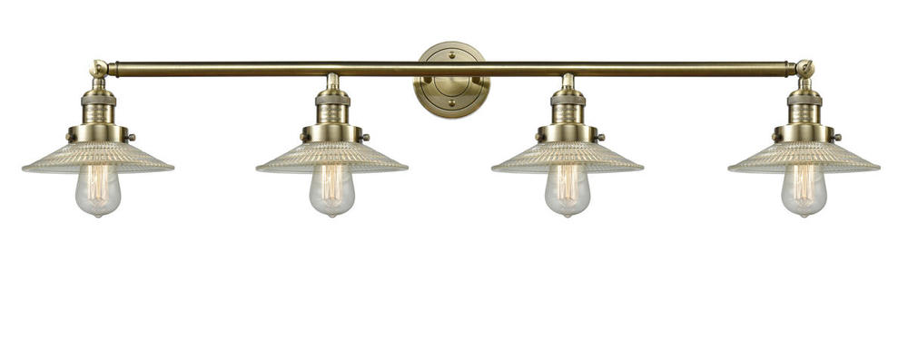 Halophane - 4 Light - 45 inch - Antique Brass - Bath Vanity Light