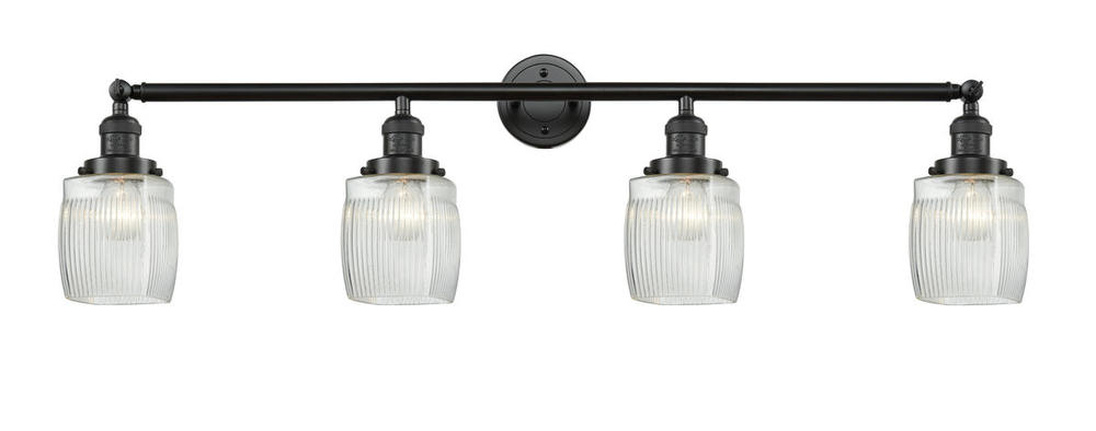 Colton - 4 Light - 42 inch - Oil Rubbed Bronze - Adjustable Bath Vanity Light