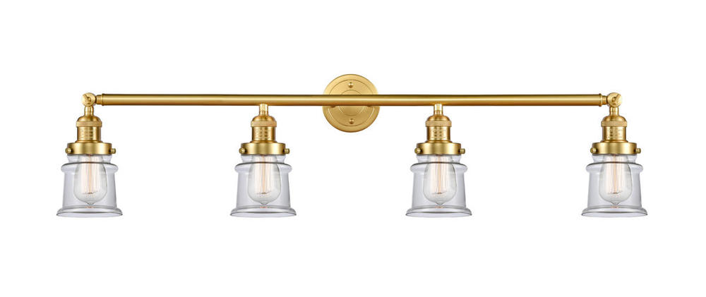 Canton - 4 Light - 42 inch - Satin Gold - Bath Vanity Light