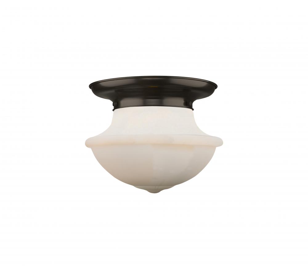 Oxford - 1 Light - 14 inch - Oil Rubbed Bronze - Flush Mount