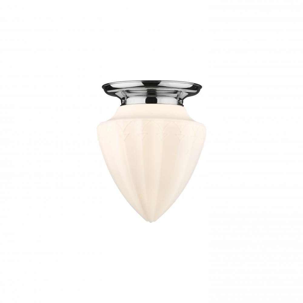 Beacon - 1 Light - 14 inch - Polished Chrome - Flush Mount