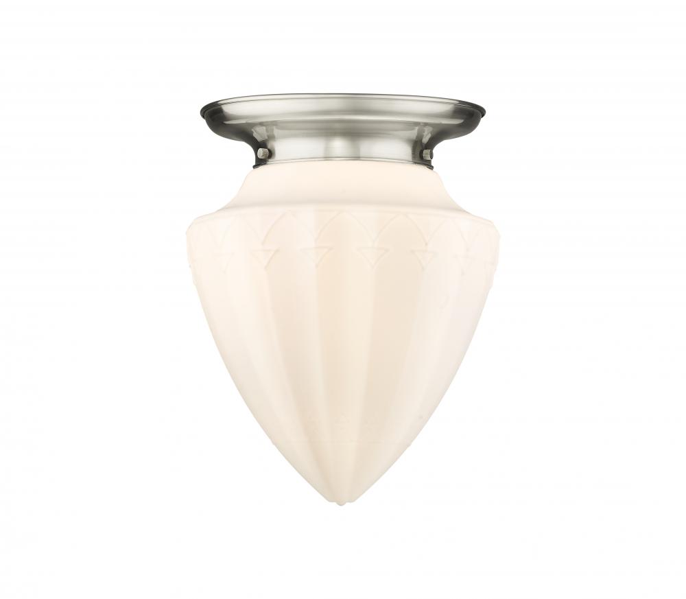 Beacon - 1 Light - 14 inch - Satin Nickel - Flush Mount