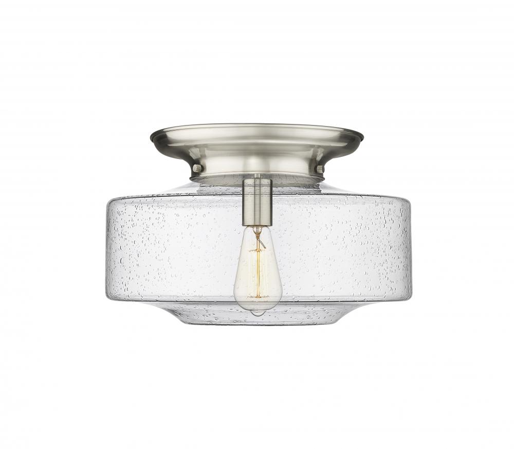 Bridgeton - 1 Light - 16 inch - Satin Nickel - Flush Mount