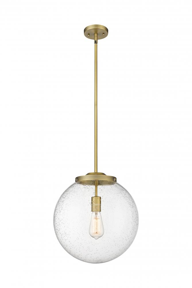 Beacon - 1 Light - 16 inch - Brushed Brass - Cord hung - Pendant