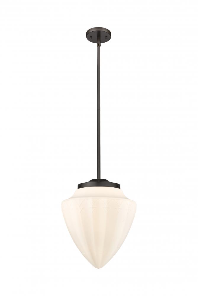 Beacon - 1 Light - 16 inch - Oil Rubbed Bronze - Stem Hung - Pendant