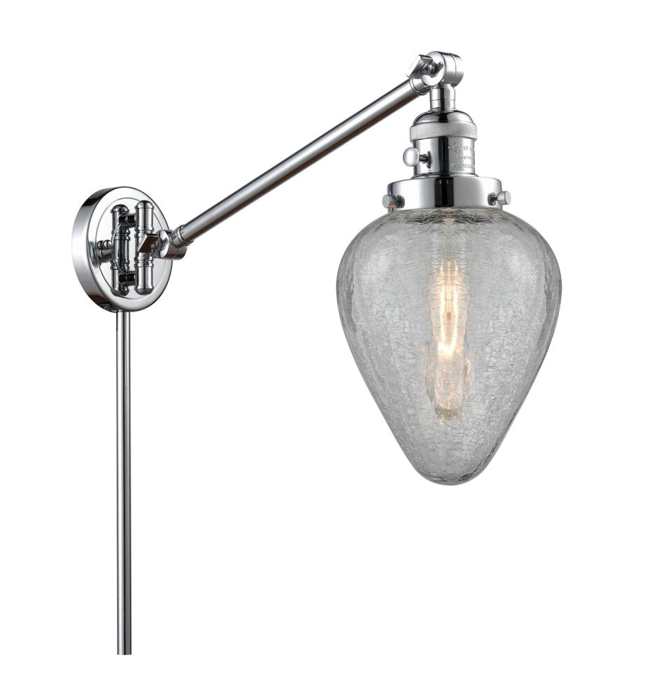 Geneseo - 1 Light - 8 inch - Polished Chrome -Adjustable Swing Arm