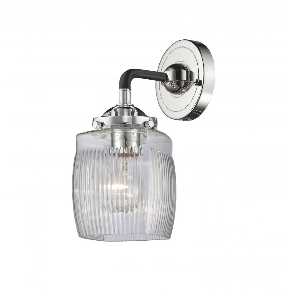 Colton - 1 Light - 6 inch - Black Polished Nickel - Sconce