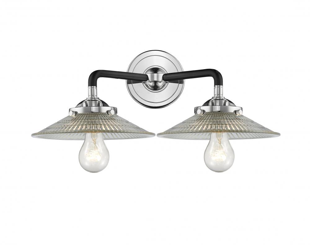 Halophane 2 Light Bath Vanity Light