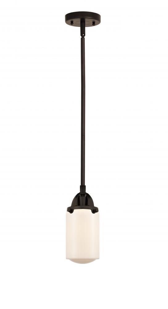 Dover - 1 Light - 5 inch - Oil Rubbed Bronze - Cord hung - Mini Pendant