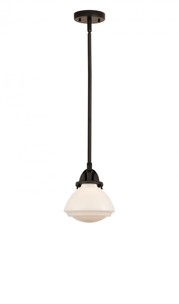 Olean - 1 Light - 7 inch - Oil Rubbed Bronze - Cord hung - Mini Pendant