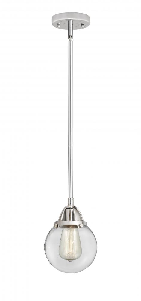 Beacon - 1 Light - 6 inch - Polished Chrome - Cord hung - Mini Pendant