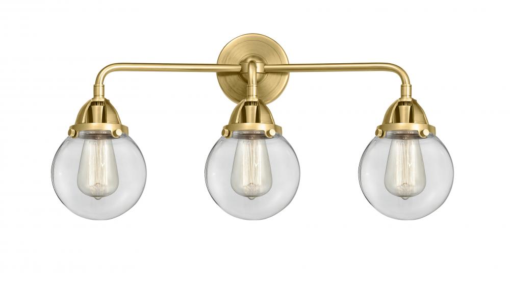 Beacon - 3 Light - 24 inch - Satin Gold - Bath Vanity Light