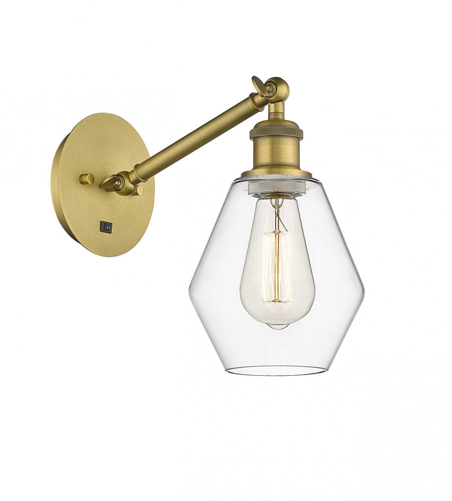 Cindyrella - 1 Light - 6 inch - Brushed Brass - Sconce