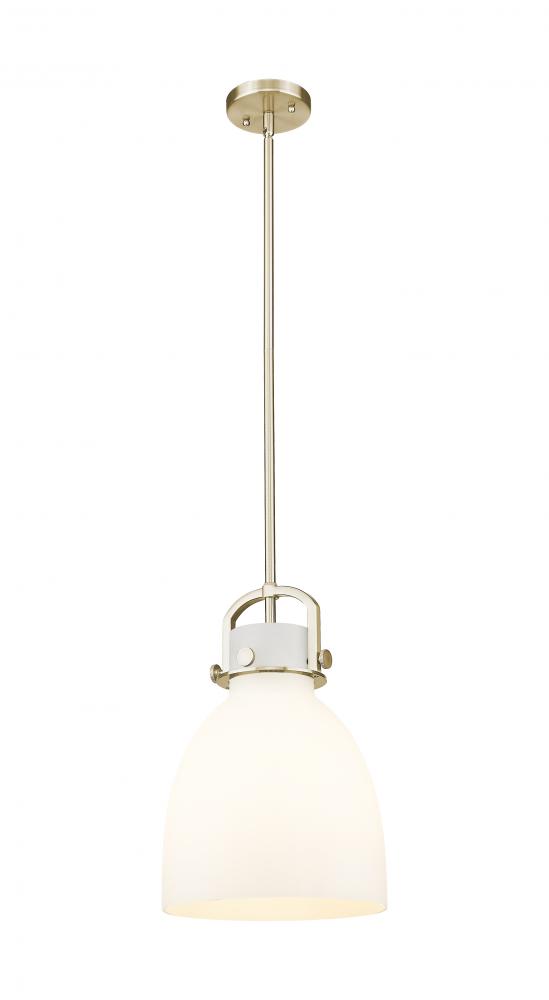 Newton Bell - 1 Light - 10 inch - Champagne Bronze - Mini Pendant