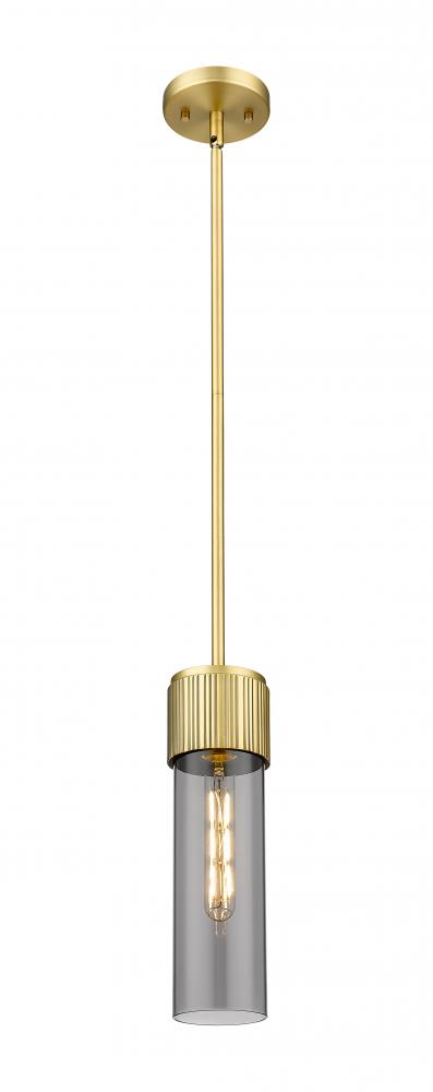 Bolivar - 1 Light - 5 inch - Brushed Brass - Pendant