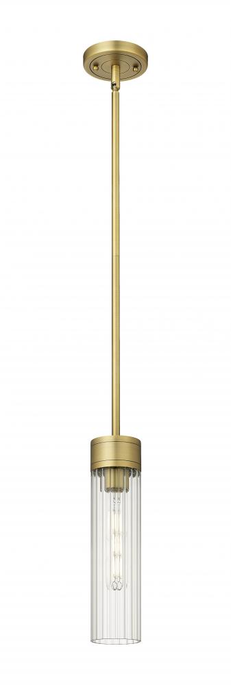 Empire - 1 Light - 3 inch - Brushed Brass - Pendant