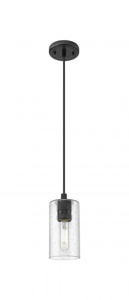 Crown Point - 1 Light - 5 inch - Matte Black - Pendant