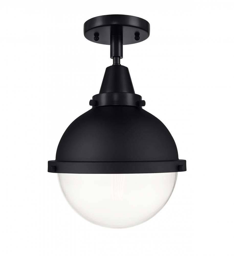 Hampden - 1 Light - 9 inch - Matte Black - Flush Mount