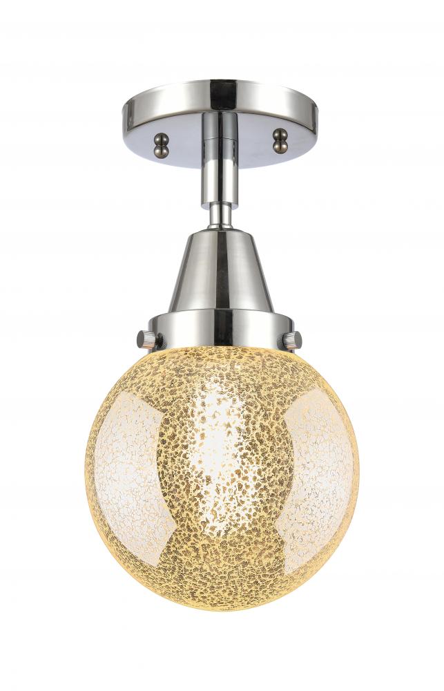 Beacon - 1 Light - 6 inch - Polished Chrome - Flush Mount