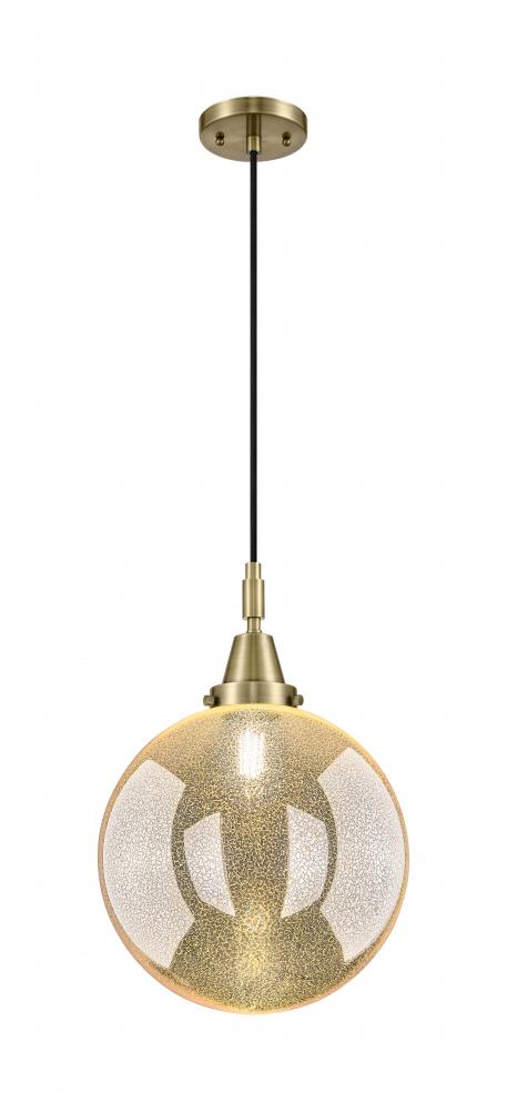 Beacon - 1 Light - 12 inch - Antique Brass - Mini Pendant
