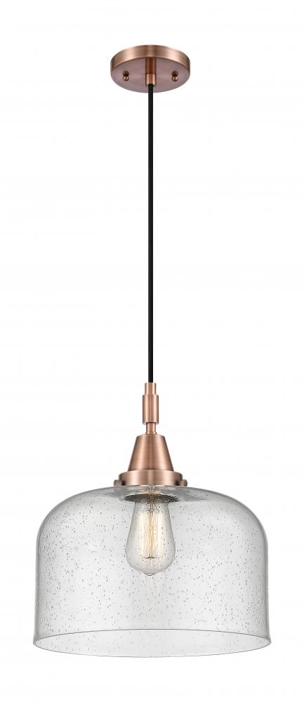 Bell - 1 Light - 12 inch - Antique Copper - Mini Pendant