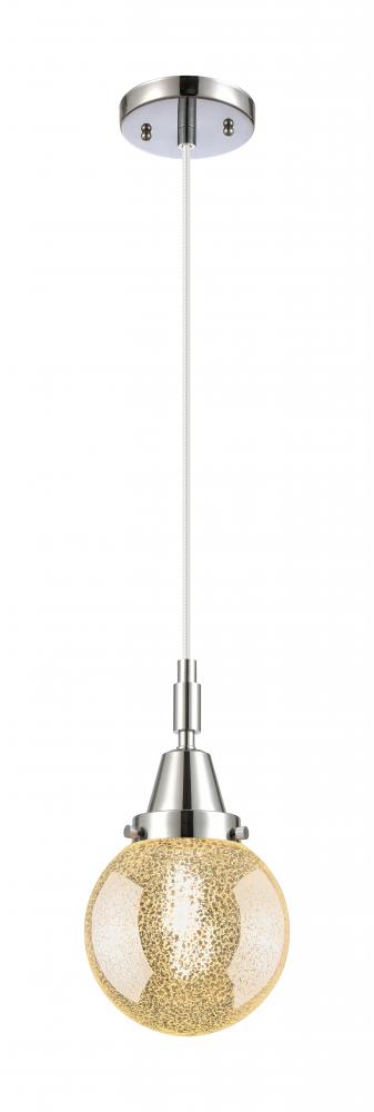 Beacon - 1 Light - 6 inch - Polished Chrome - Mini Pendant