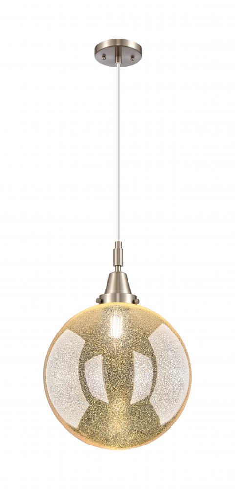 Beacon - 1 Light - 12 inch - Brushed Satin Nickel - Mini Pendant
