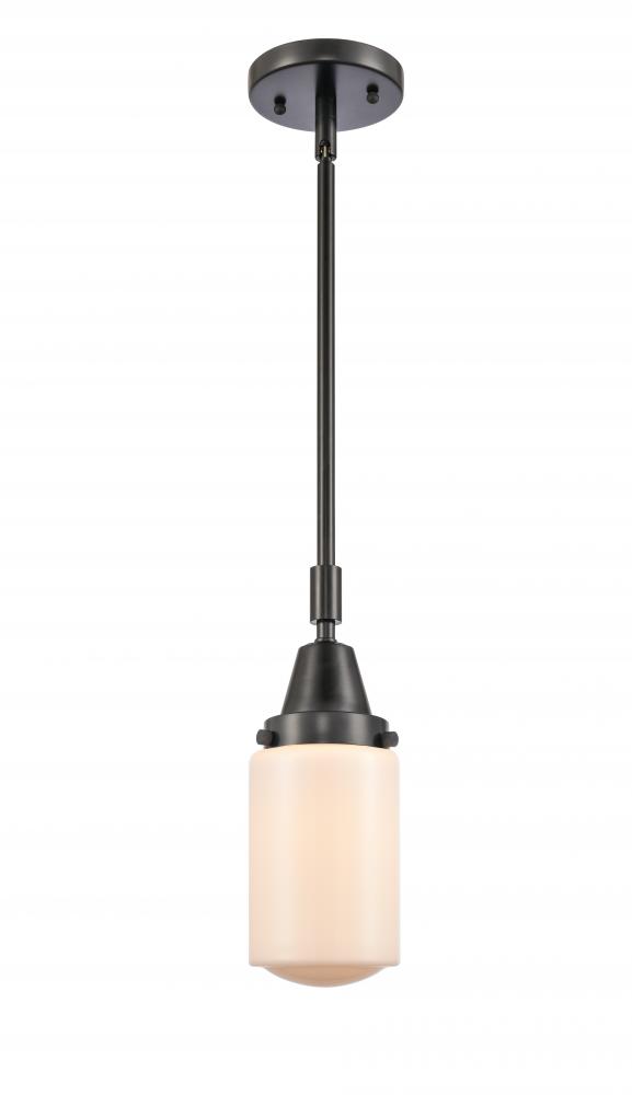 Dover - 1 Light - 5 inch - Matte Black - Mini Pendant