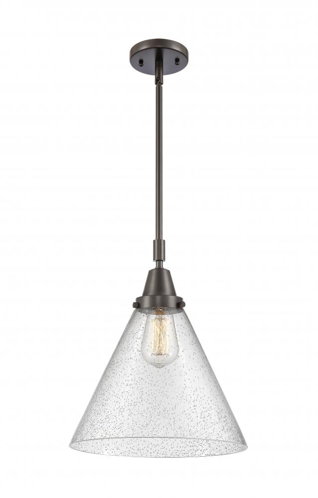 Cone - 1 Light - 12 inch - Oil Rubbed Bronze - Mini Pendant