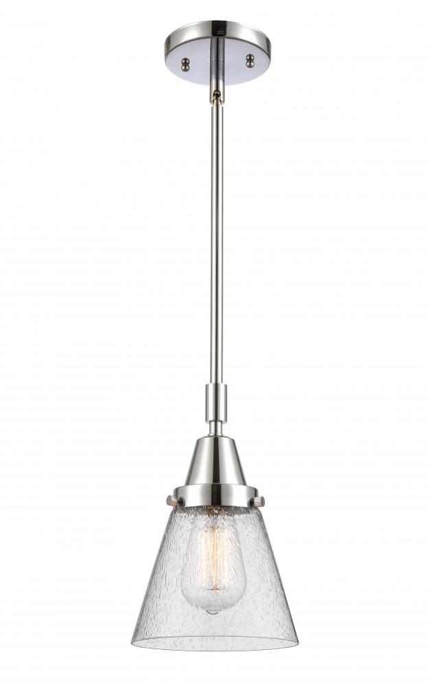 Cone - 1 Light - 6 inch - Polished Chrome - Mini Pendant