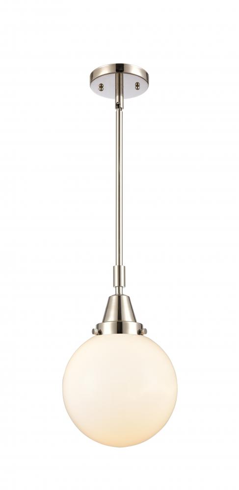 Beacon - 1 Light - 8 inch - Polished Nickel - Mini Pendant