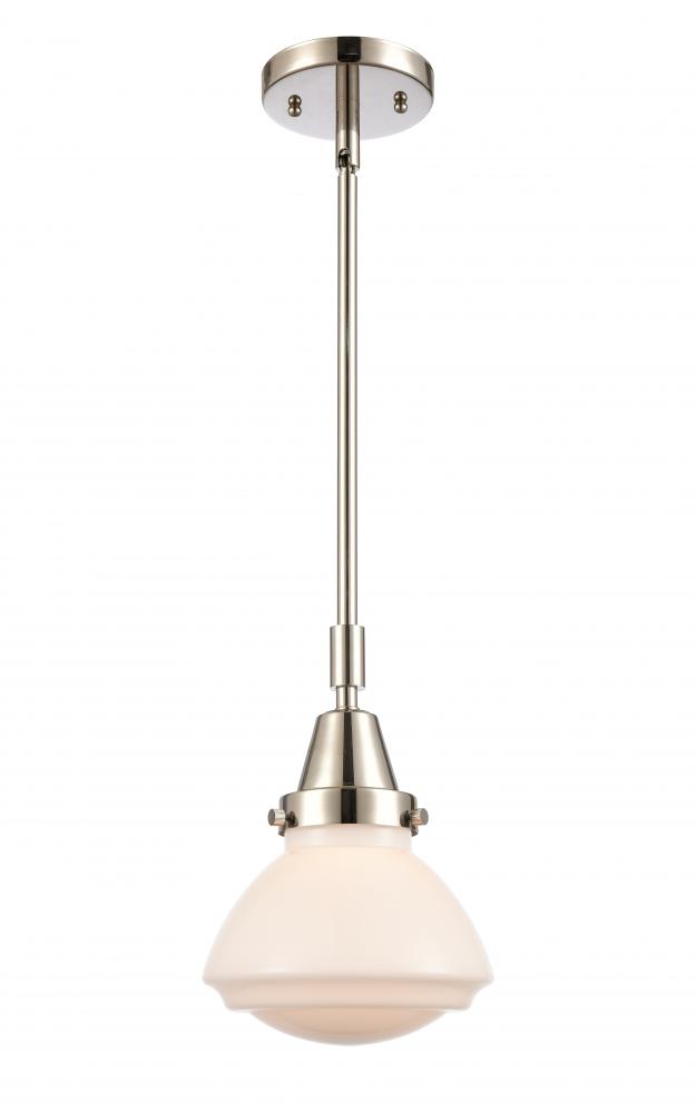 Olean - 1 Light - 7 inch - Polished Nickel - Mini Pendant