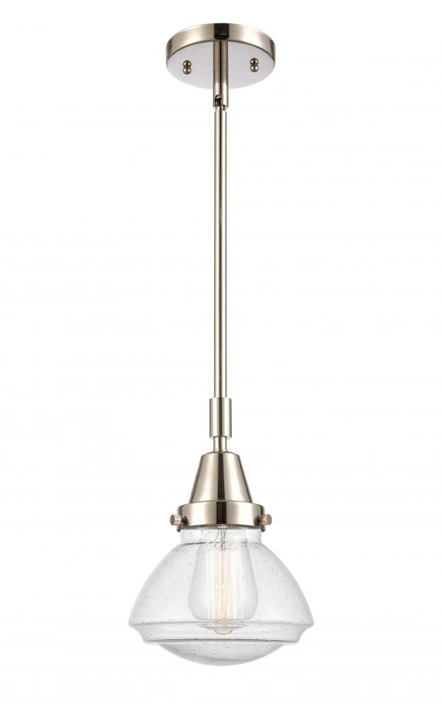 Olean - 1 Light - 7 inch - Polished Nickel - Mini Pendant