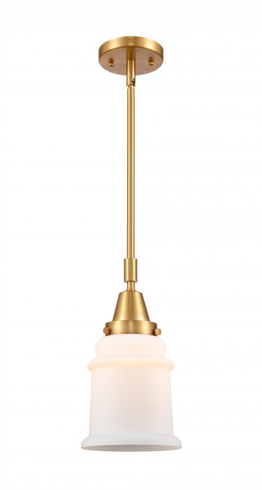 Canton - 1 Light - 7 inch - Satin Gold - Mini Pendant