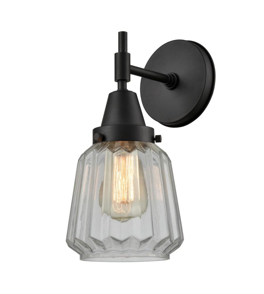 Chatham - 1 Light - 7 inch - Matte Black - Sconce