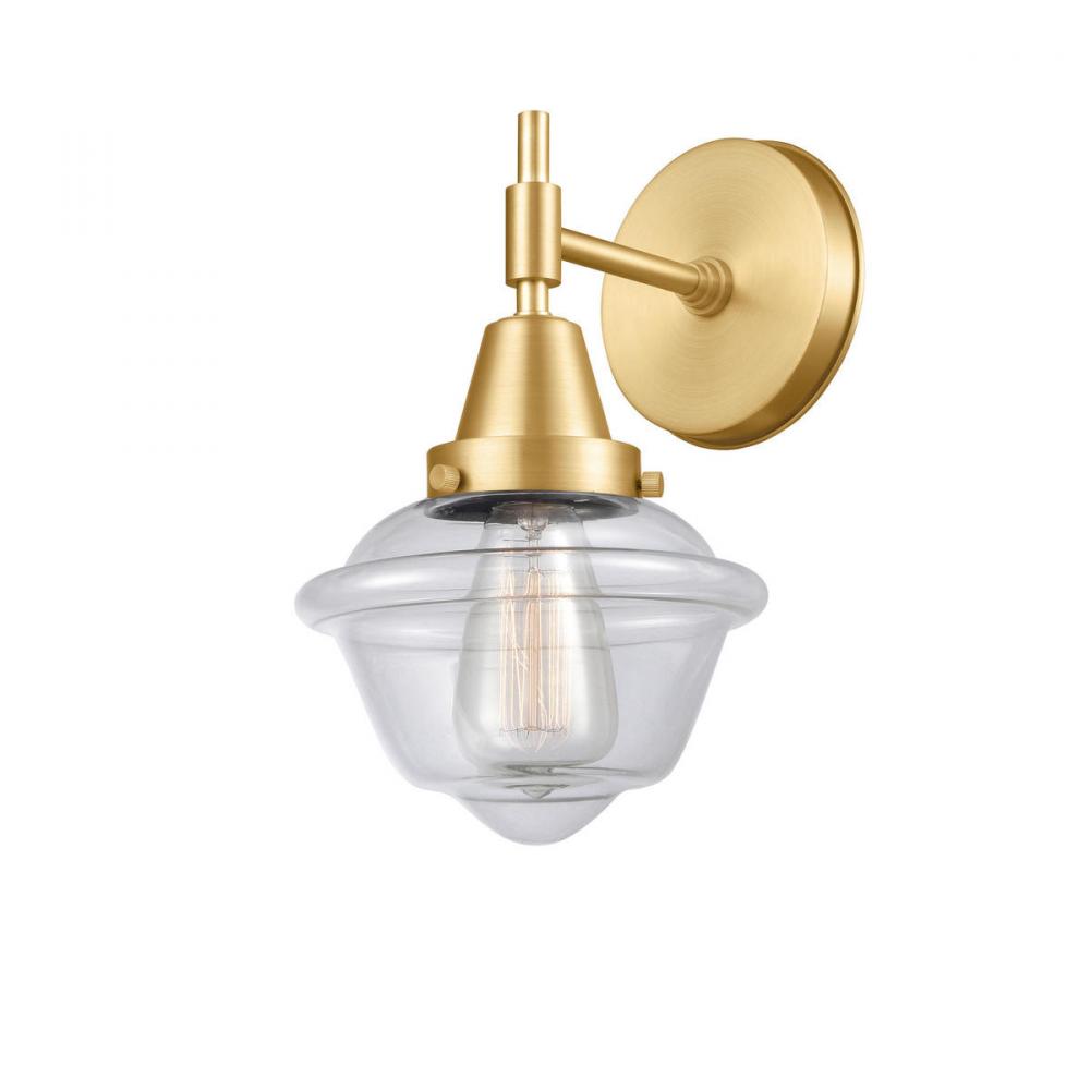 Oxford - 1 Light - 8 inch - Satin Gold - Sconce