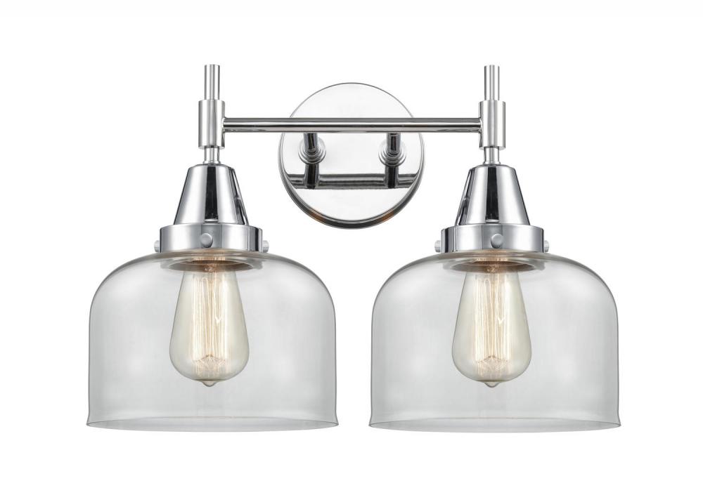 Caden - 2 Light - 17 inch - Polished Chrome - Bath Vanity Light