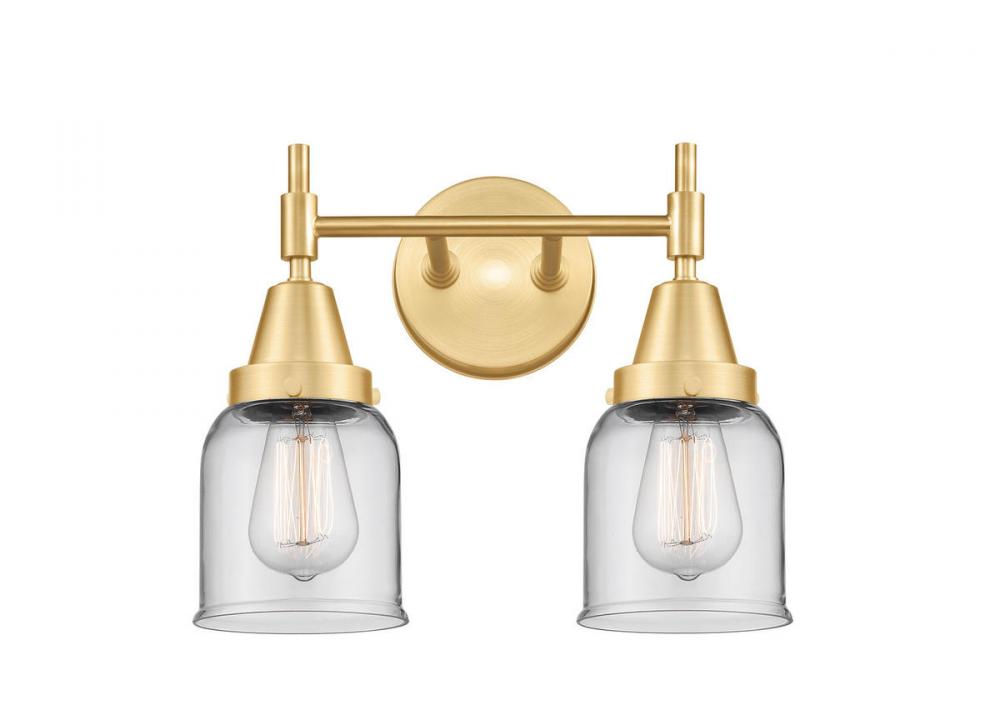 Caden - 2 Light - 14 inch - Satin Gold - Bath Vanity Light