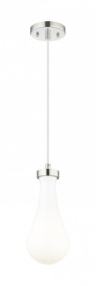 Owego - 1 Light - 5 inch - Polished Nickel - Pendant