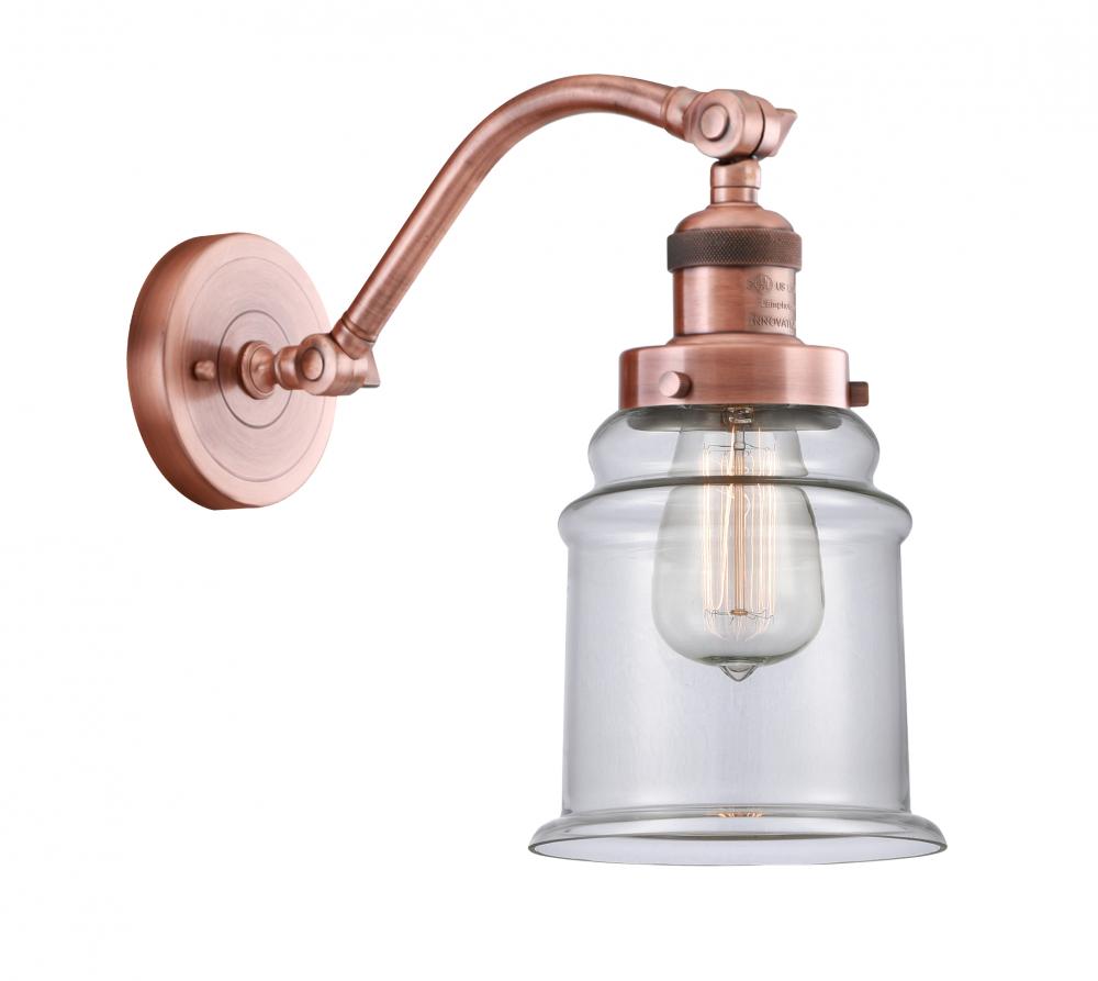 Canton - 1 Light - 6 inch - Antique Copper - Sconce