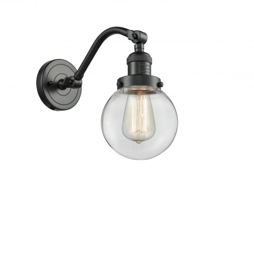 Beacon - 1 Light - 6 inch - Oil Rubbed Bronze - Adjustable Sconce