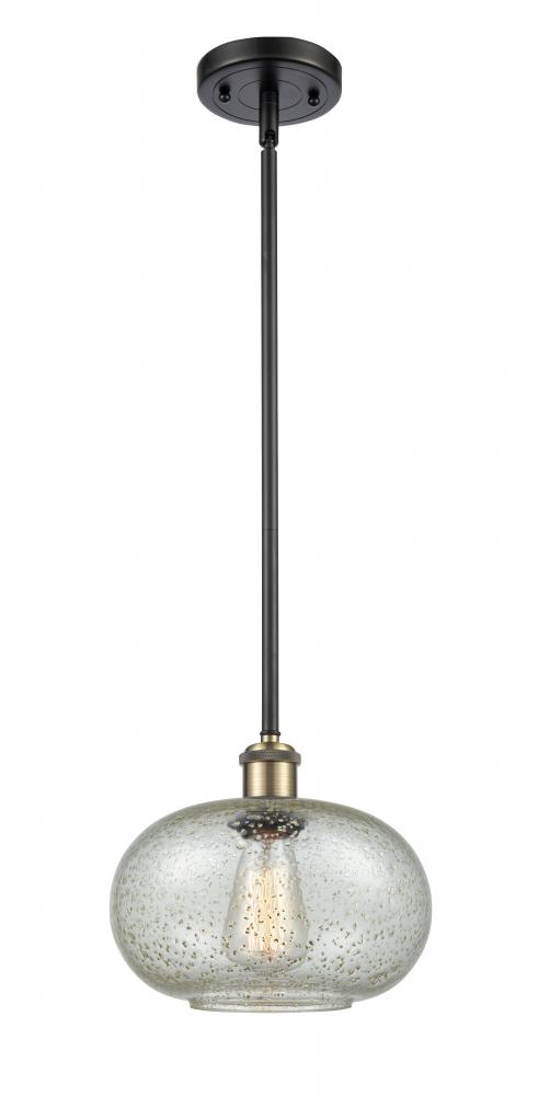 Gorham - 1 Light - 10 inch - Black Antique Brass - Mini Pendant