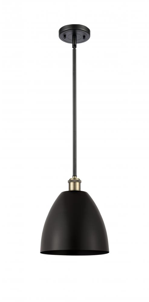 Bristol - 1 Light - 9 inch - Black Antique Brass - Pendant