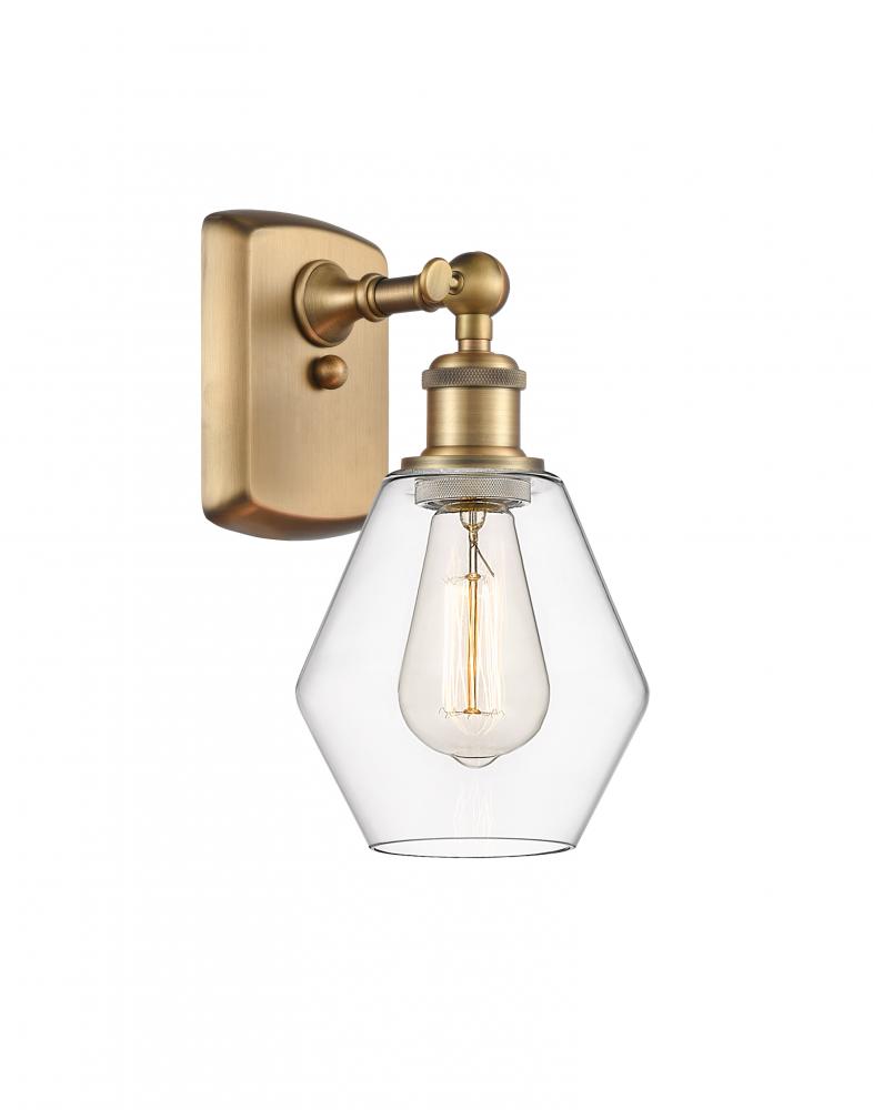 Cindyrella - 1 Light - 6 inch - Brushed Brass - Sconce