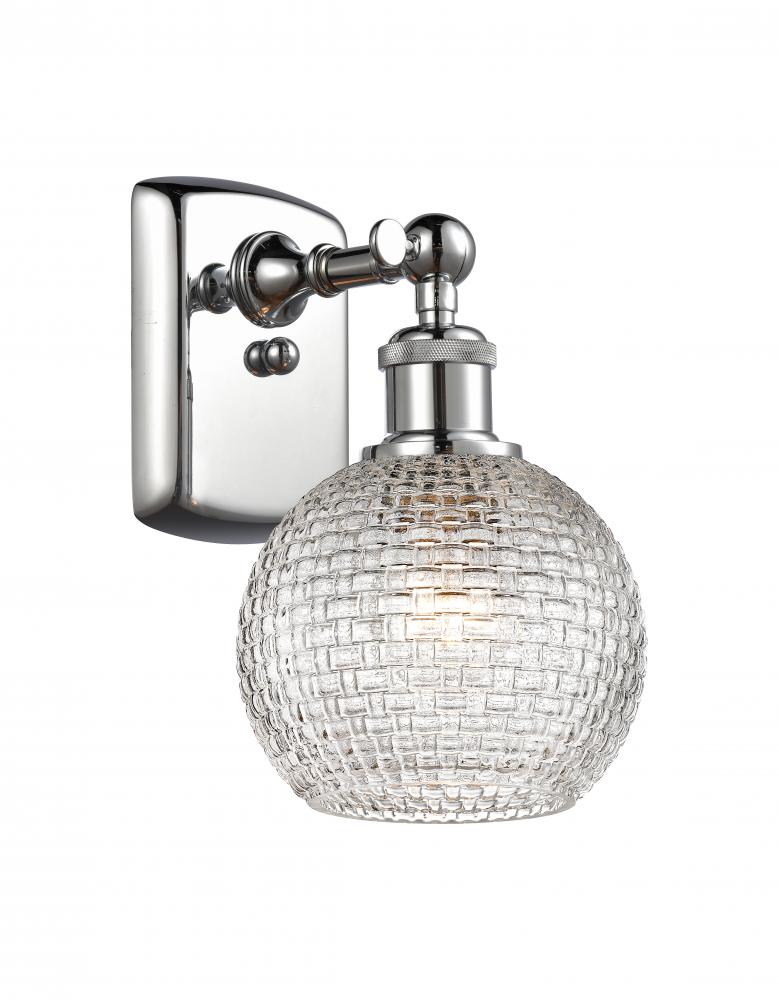 Athens - 1 Light - 6 inch - Polished Chrome - Sconce