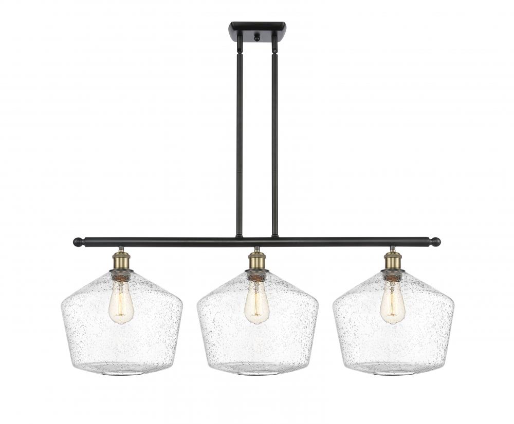 Cindyrella - 3 Light - 39 inch - Black Antique Brass - Cord hung - Island Light