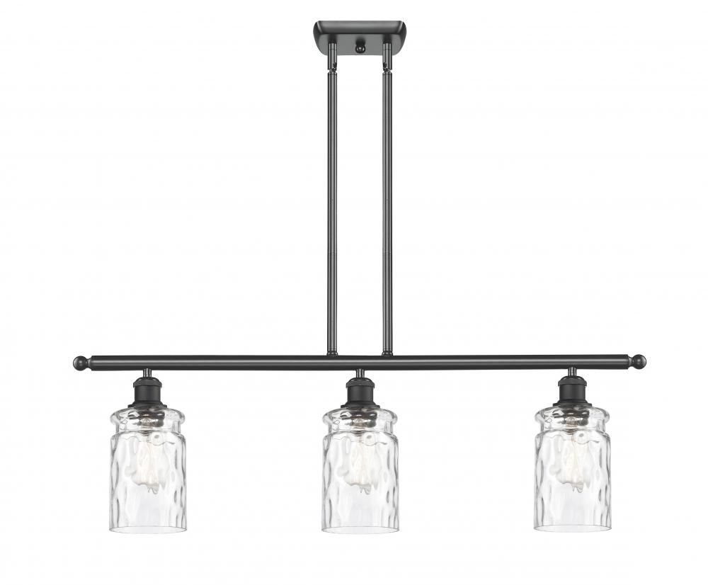 Candor - 3 Light - 36 inch - Matte Black - Cord hung - Island Light